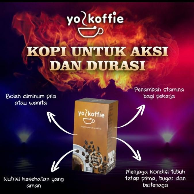 PROMO PROMO KOPI COFFEE STAMINA PRIA HERBAL LAKI KOPI VITALITAS / YO KOFFIE Murah