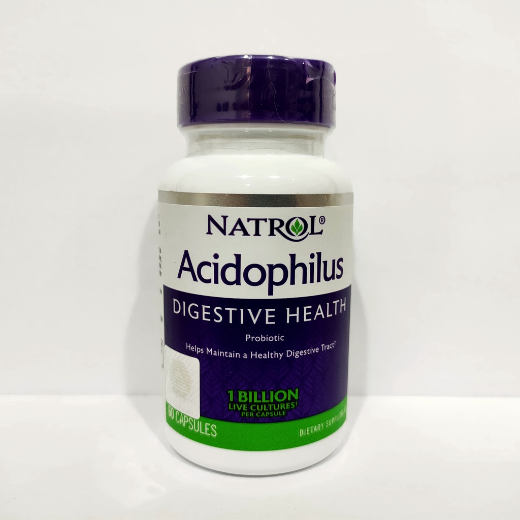 Natrol Acidophilus - 60 Capsules