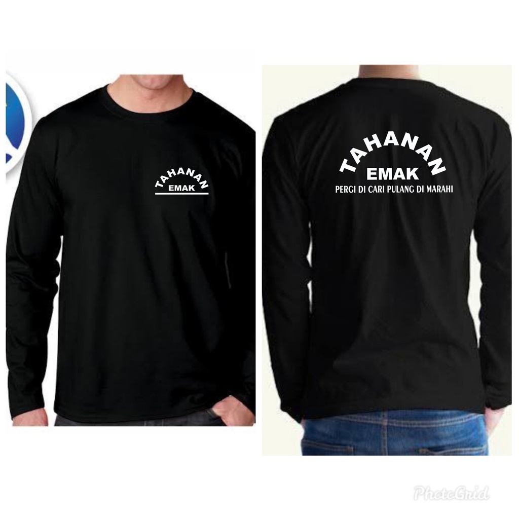 KAOS TAHANAN EMAK / PERGI DICARI PULANG DIMARAHI/ 389 / KAOS KEREN / KAOS KATA KATA / KAOS TULISAN /