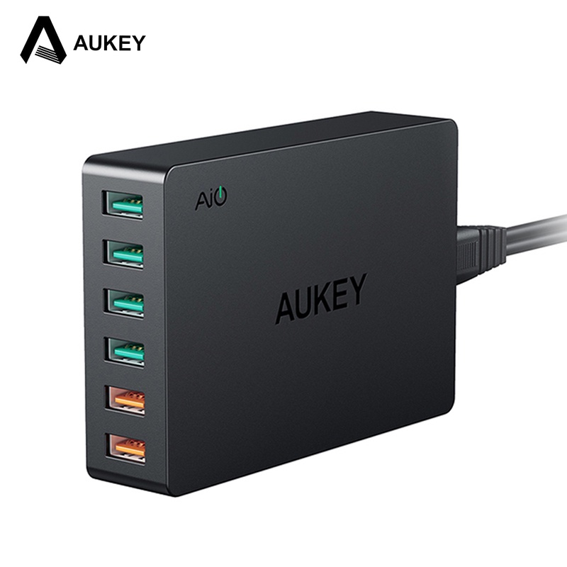 Aukey PA-T11 Charging Station 6 Port USB 3.0 60W Quick Charge