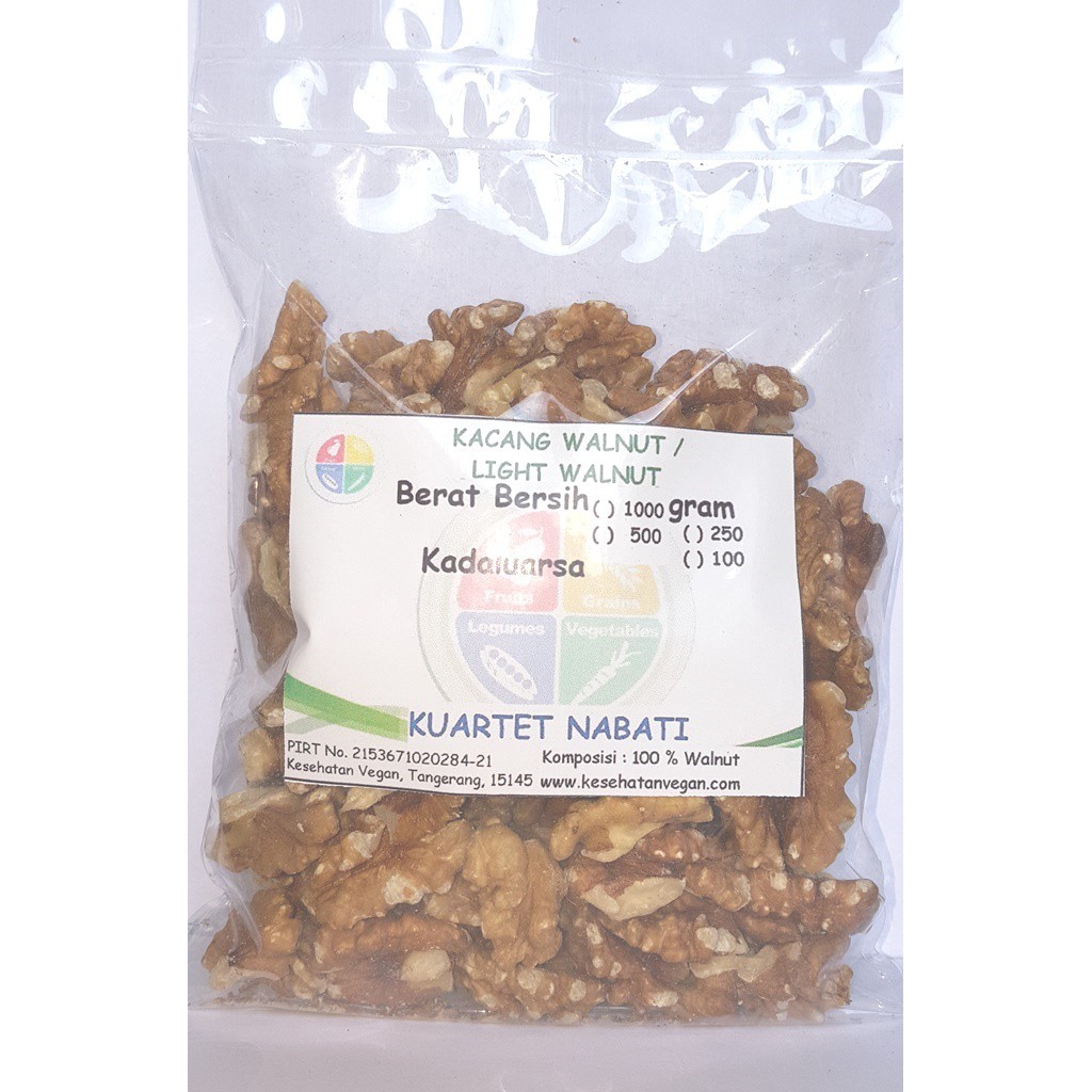 

500gr Extra Light Walnut Premium / Kacang Otak - Mentah/ Raw By KN