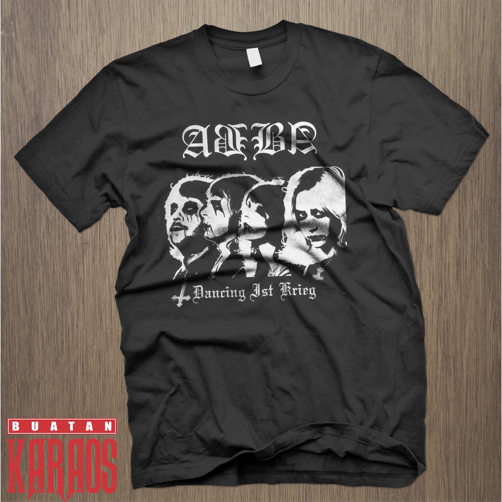 abba black metal shirt