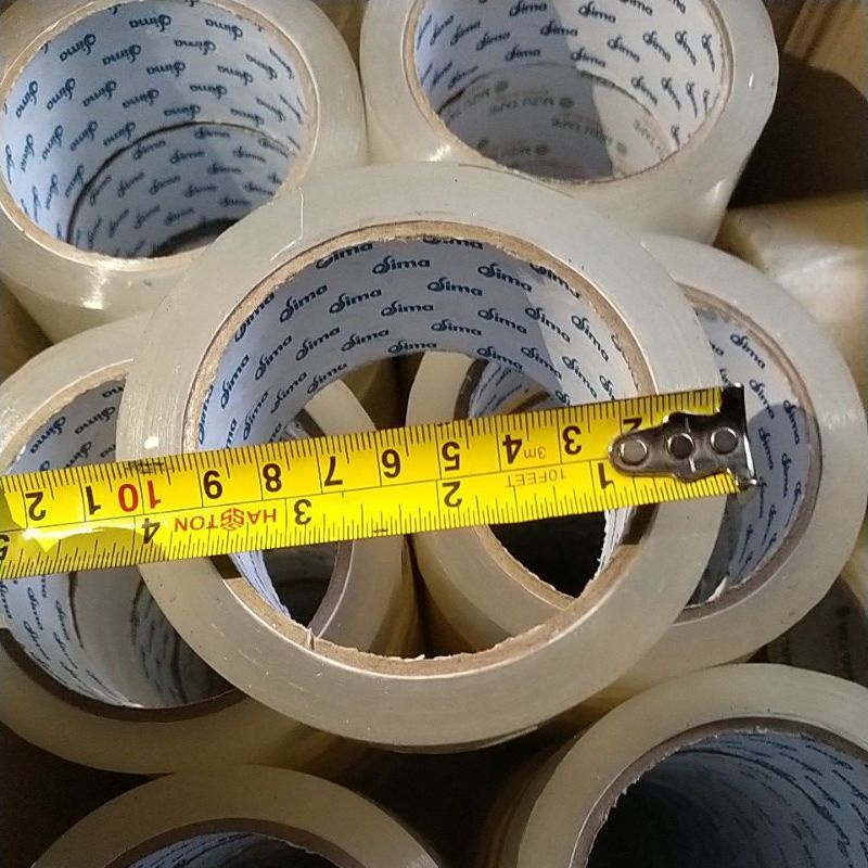 

Lakban Bening 80yard x 45mm Tape(Kualitas Daimaru lengket & Bagus)