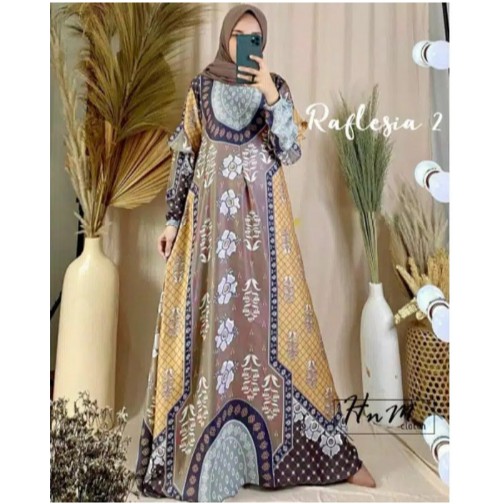 BUAT MBAK BAPAK IBUK PENGAJIAN HAJATAN ARISAN NIKAHAN 2020 / GAMIS MAXI RAFLESIA MAXMARA