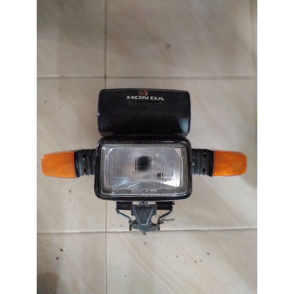 Lampu Depan Set Spidometer Honda GL Max ORI COPOTAN Second (BEKAS)