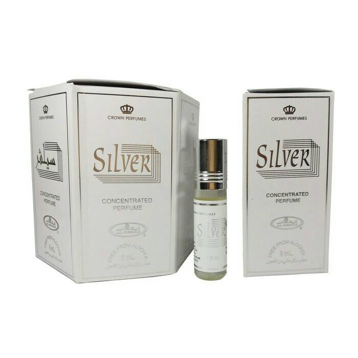 PARFUM SILVER AL REHAB NON ALKOHOL ORIGINAL