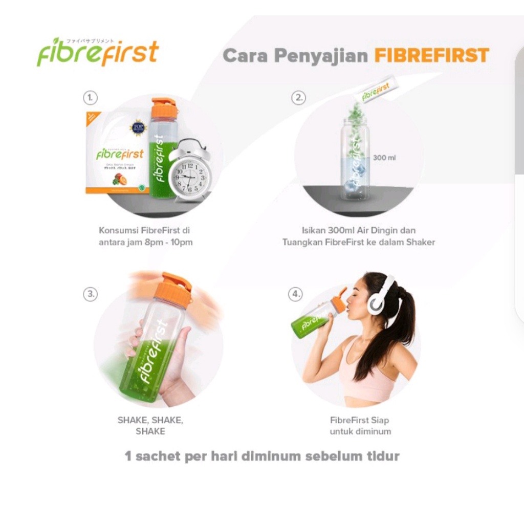 Fibrefirst suplemen kesehatan