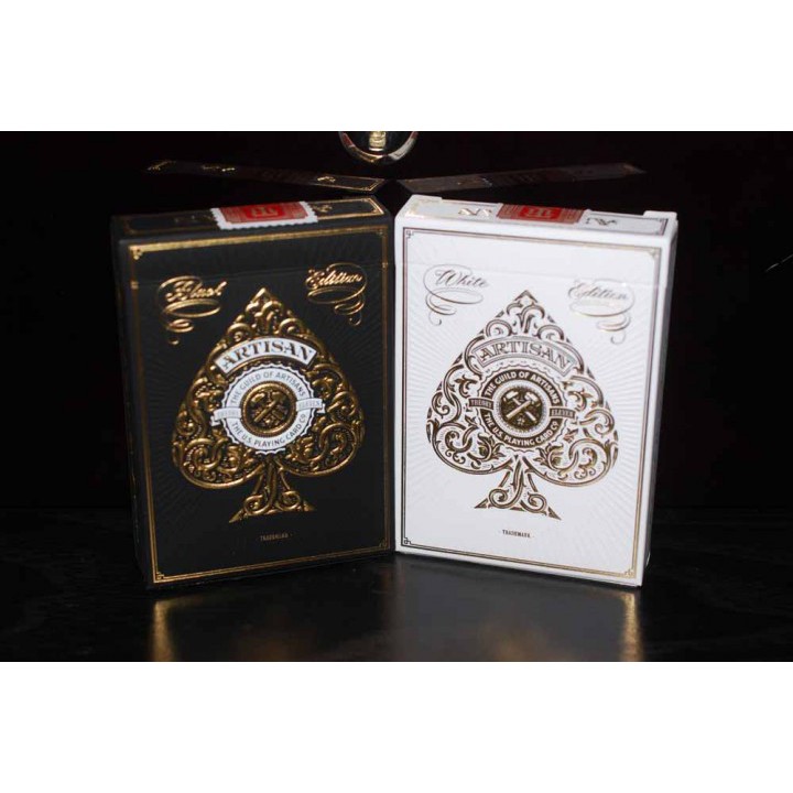 Kartu Remi Poker Import Artisan Black Theory11 (Playing Cards)