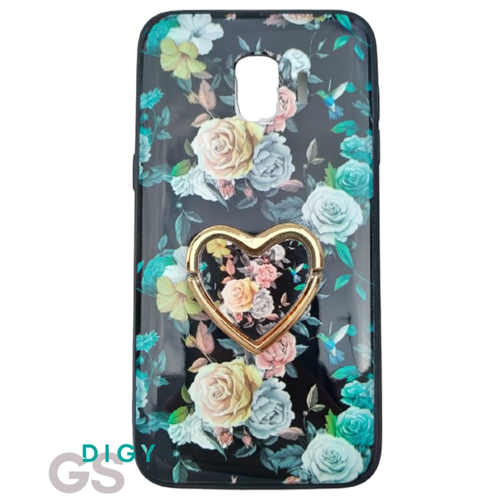 Casing hp import Samsung J2 CORE   Case hp  Fuze Ring Love korea style