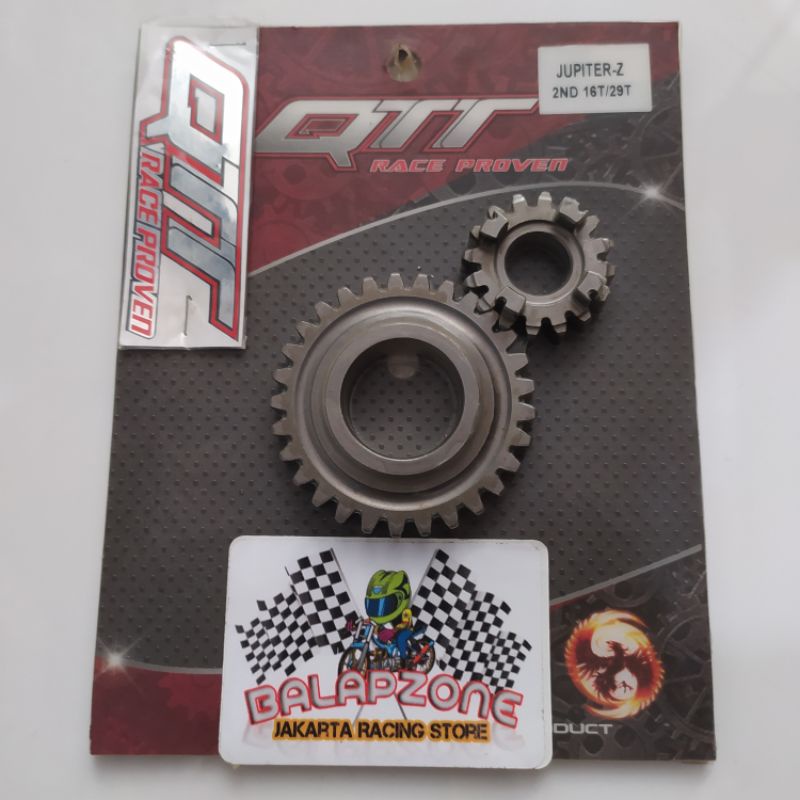 Gear rasio gigi rasio 2nd JUPITER Z mata 16/29 merk qtt