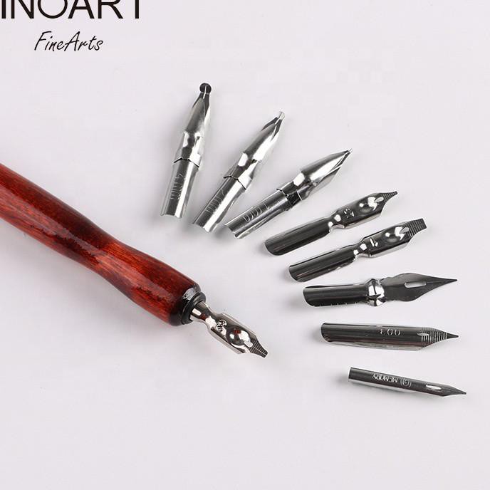 

➹ek Pena Kaligrafi Sinoart Calligraphy Dip Pen Set ✤ ✤ ￣