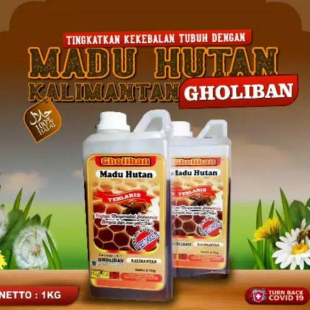 

Madu Hutan Gholiban Kalimantan