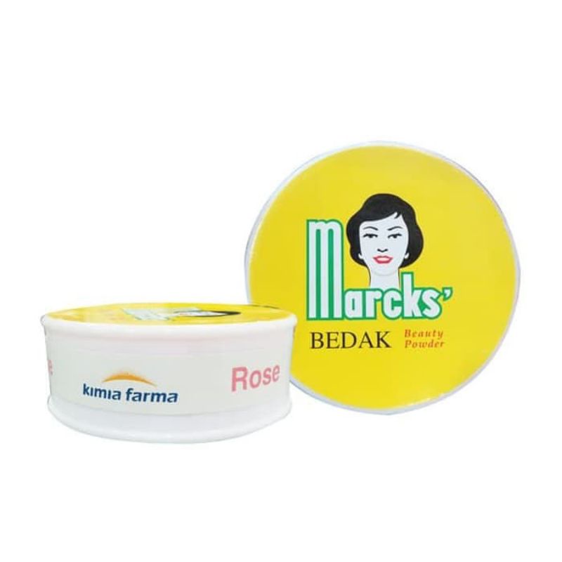 ORIGINAL MARCKS BEDAK BEAUTY POWDER ROSE 40 GRAM / BEDAK TABUR MARCKS KLASIK 40 G