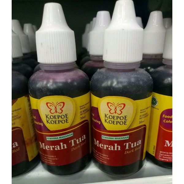 

Pewarna Makanan Merah Tua Medan Kitchen 30ml
