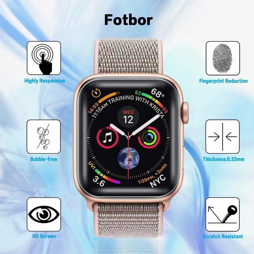 Pelindung Layar Bahan TPU Untuk Iwatch Seri 7 6 SE 5 4 3 2 1 42mm 44mm 40mm 38mm