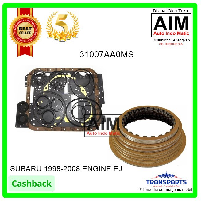 Packing Set Dan Kampas Kopling Set Matic Subaru Auto 31007AA0MS