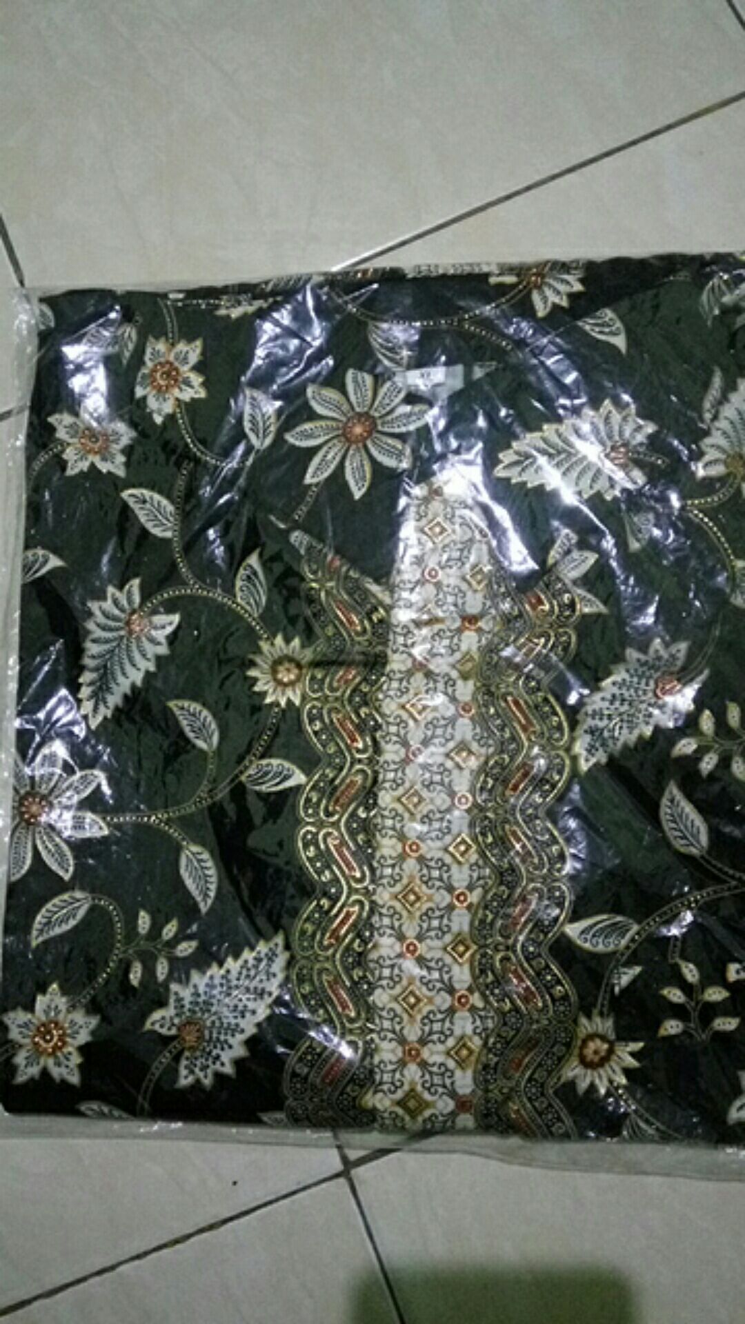 (cod) Couple Kemeja Batik & Rok - Lereng Coklat