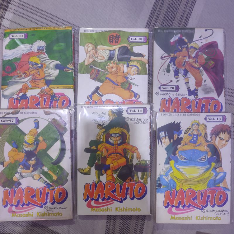 

Komik Naruto Vol. 11-20 (Kolpri)