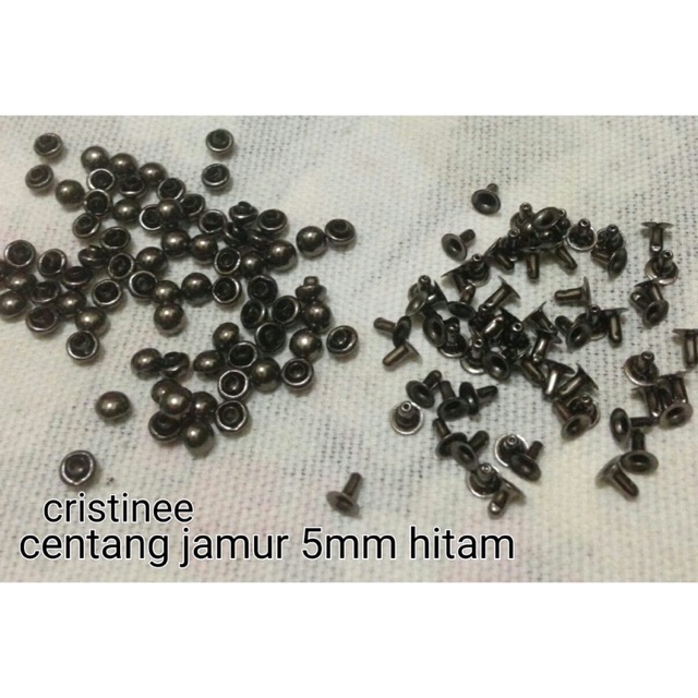 Paku jamur 4mm 5mm 6mm 8mm ( 100 set)