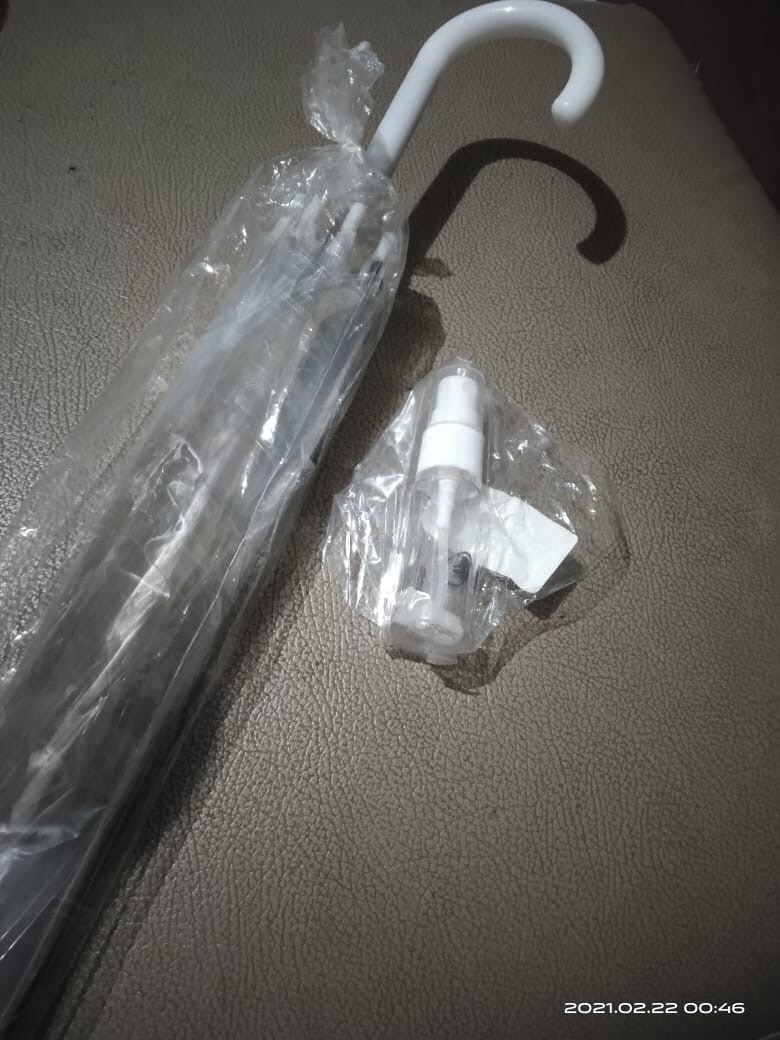 Payung Transparan Bening Umbrella Transparant Korea Japan Best Quality