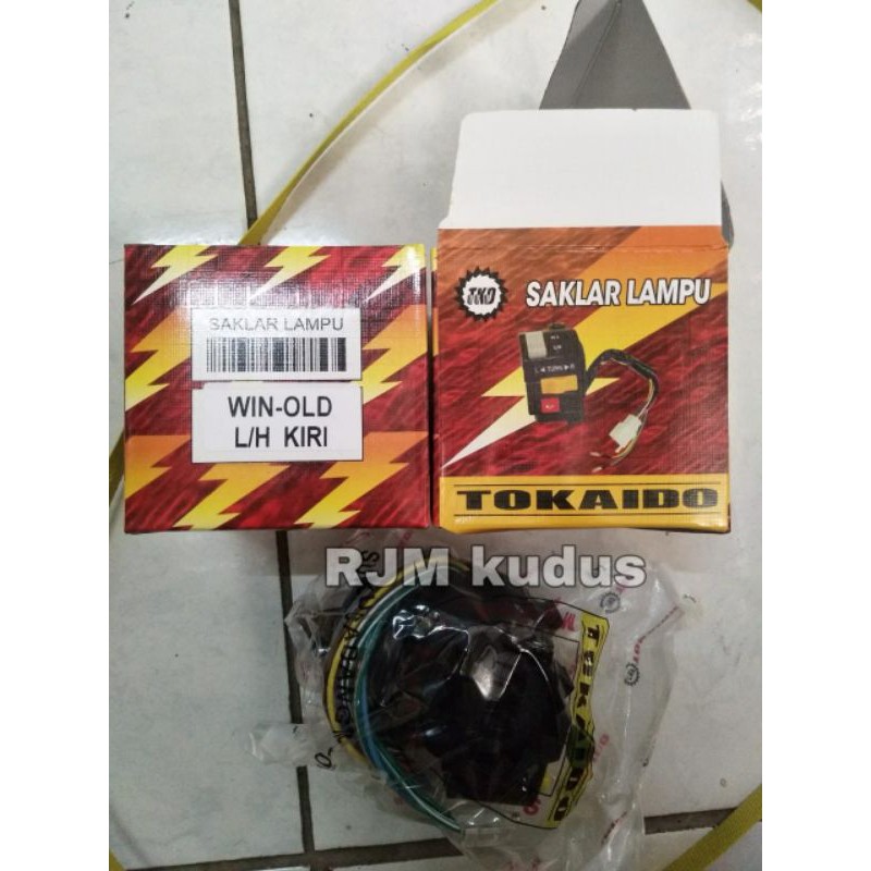 saklar lampu holder kiri Honda win 100