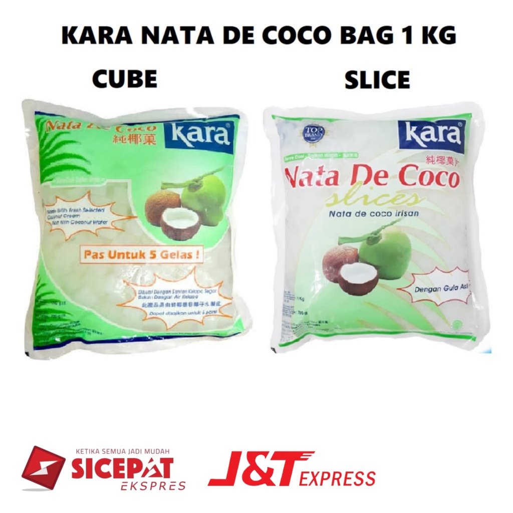 

KARA NATA DE COCO KEMASAN 1KG (KOTAK & SLICE)