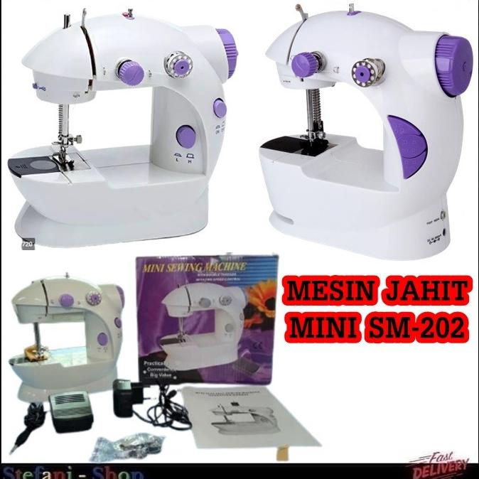 Mesin Jahit Mini Portable SM-202 Sewing Machine