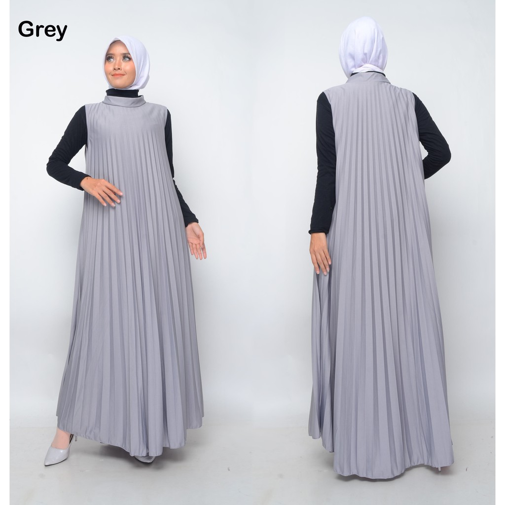 Gamis Plisket - Gamis Maxy Plisket 603 Mrs4