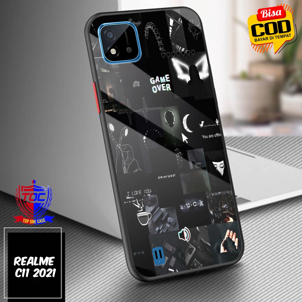 Case REALME C11 2021 Terbaru TOP ONE CASE [ ASK ]  -Casing REALME C11 2021- Casing Hp Mewah - Hardca