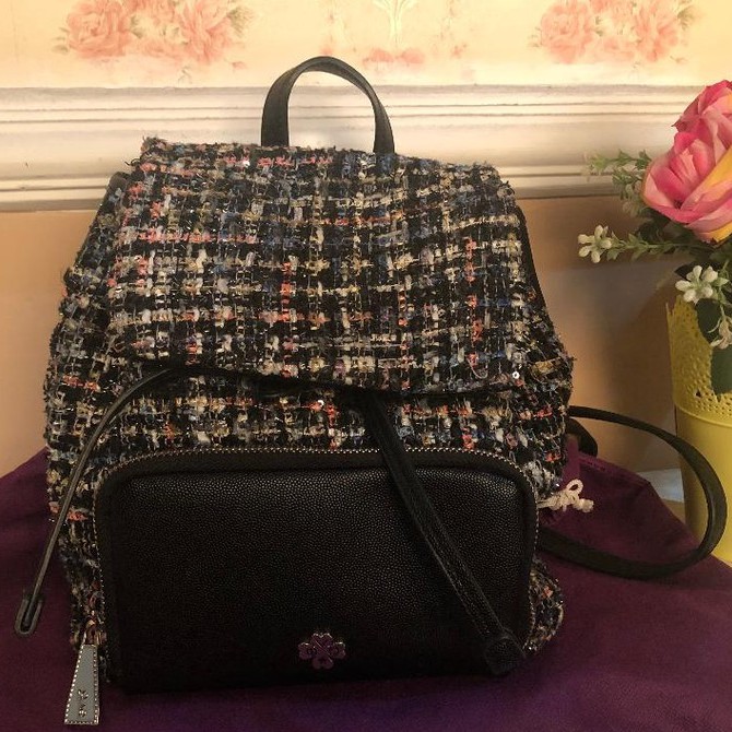 Tas ransel EVB sedang / ransel everbest preloved / ransel hitam evb murah / ransel mini preloved mur