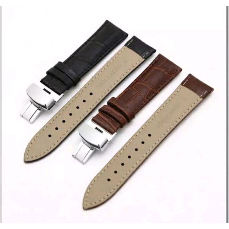 Tali jam tangan Strap leather jam tangan BUTTERFLY A76 A77 TaliEam Gc GUESS Kulit