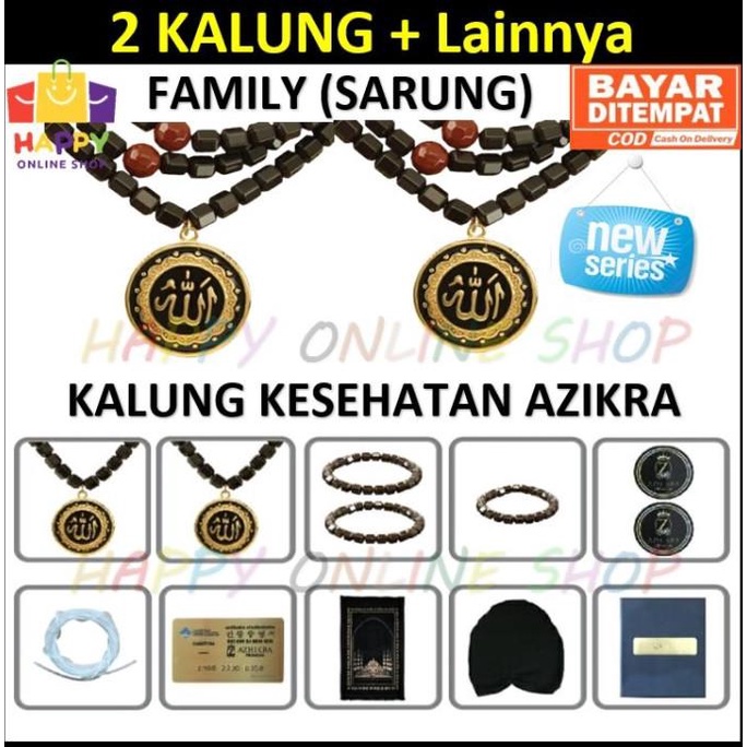 AZHIKRA - AZIKRA Premium Tasbih Kesehatan - Kalung Azikra - Original