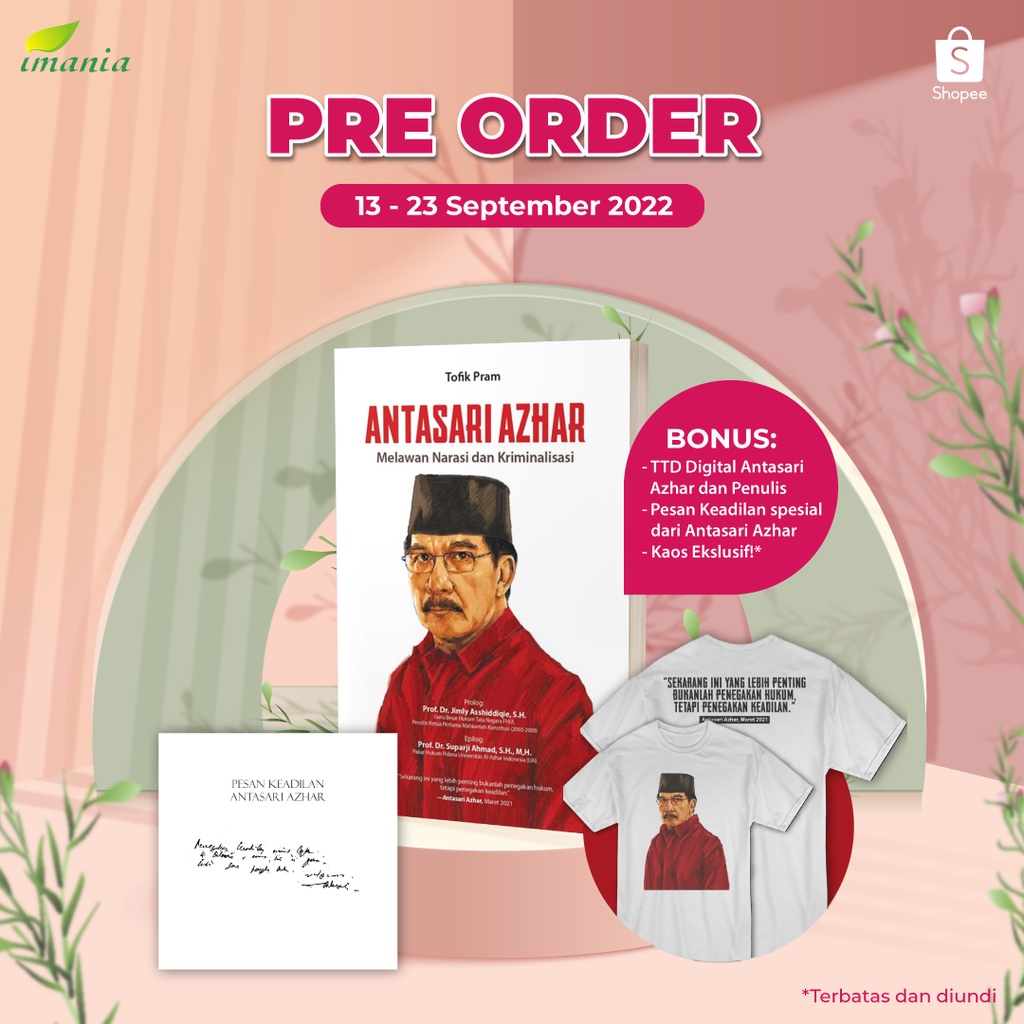 ORIGINAL Antasari Azhar : Melawan Narasi dan Kriminalisasi - Tofik Pram