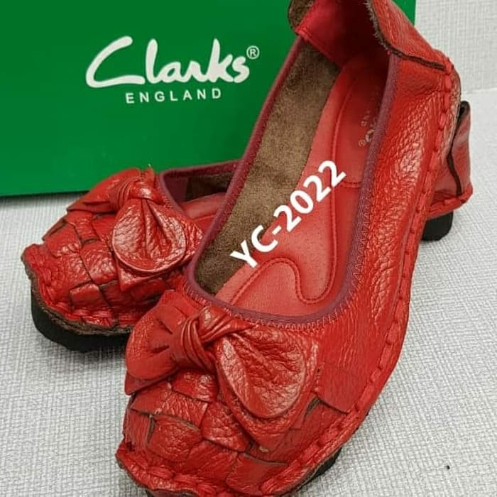 Bergaransi Clarks Little Bow Flat YC-2022 Diskon