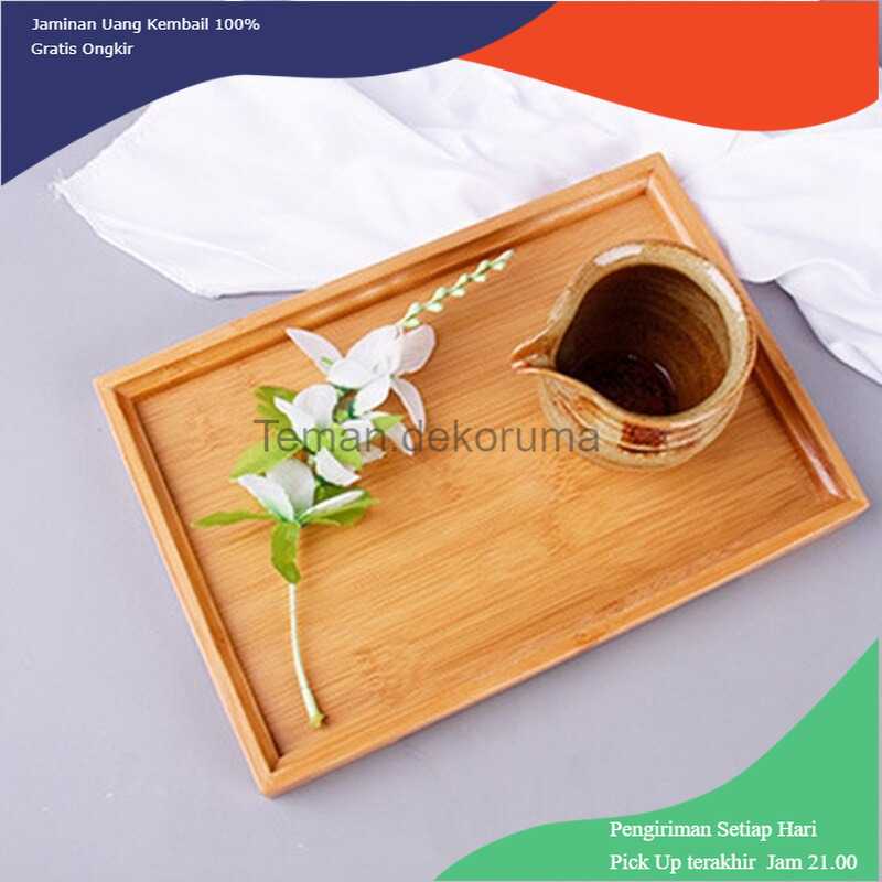 TD-DA1 NLSLASI Tatakan Teh China Bamboo Tea Tray - NL30