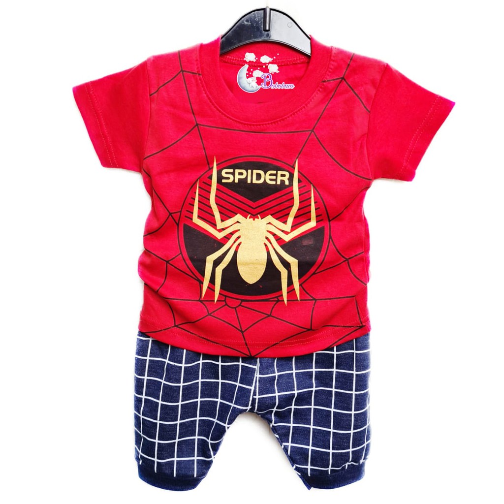 BAJU BAYI ECER BOBOBAM CASUAL KASUAL SP1D3RM4N  SETELAN ANAK HARGA GROSIR