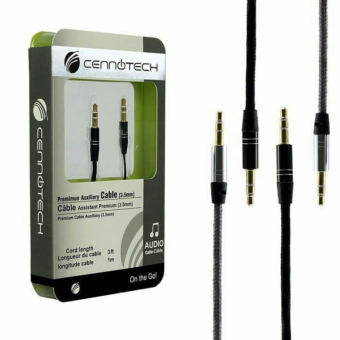 CENNOTECH BRAIDED PREMIUM AUXILIARY CABLE AUX-02
