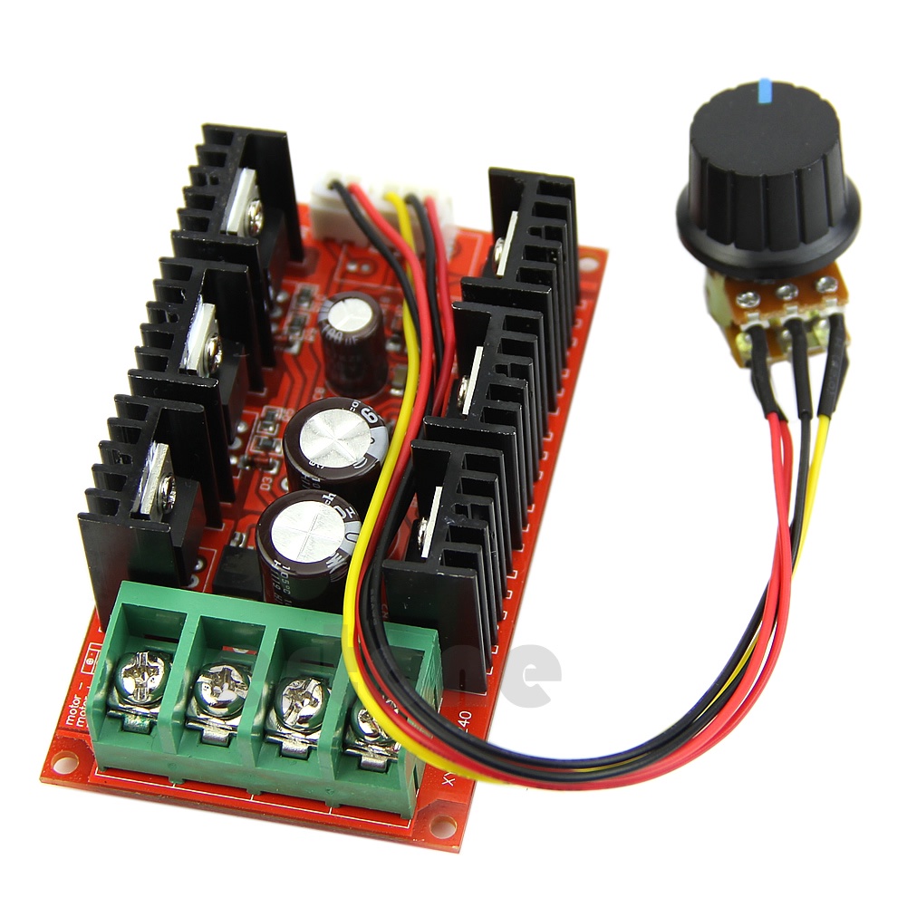 Bt 12V 24V 48V 2000W MAX 10-50V 40A Untuk Kontrol Kecepatan Motor DC PWM HHO RC Controlle