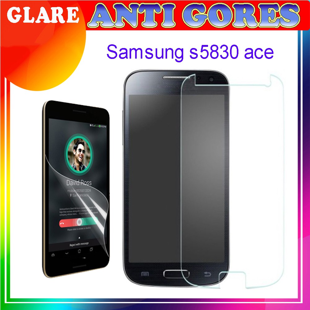 Anti Gores Samsung i759 Infinite i8160 i9100 i9300 s5282 s5830 s6102 s7562 Screenguard Pelindung Layar Gadget Antigores Screen Protector HP Screen Clear Handphone