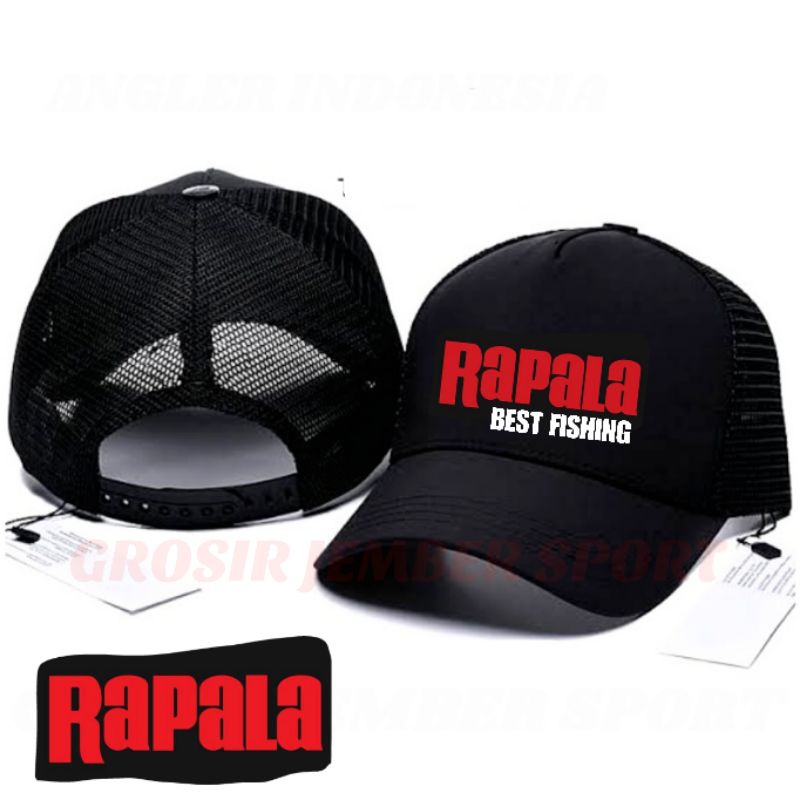 Topi mancing logo BKK JIGING MASTER RAPALA