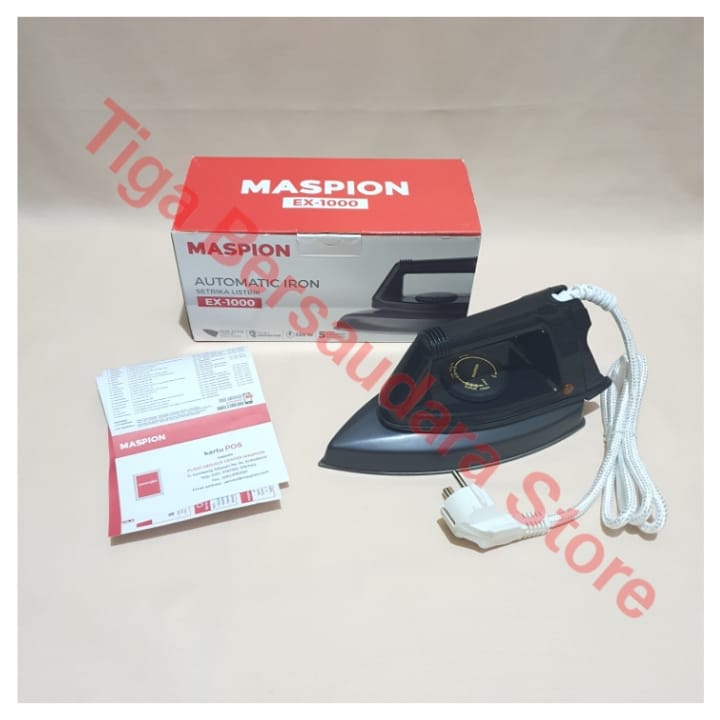 Setrika Baju / Gosokan Baju Maspion EX1000 EX-1000 EX 1000