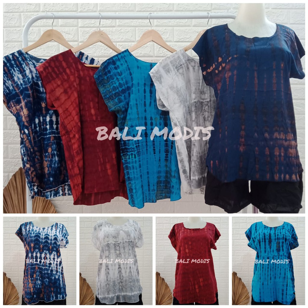 ATASAN RAYON MOTIF SALUR  BALI