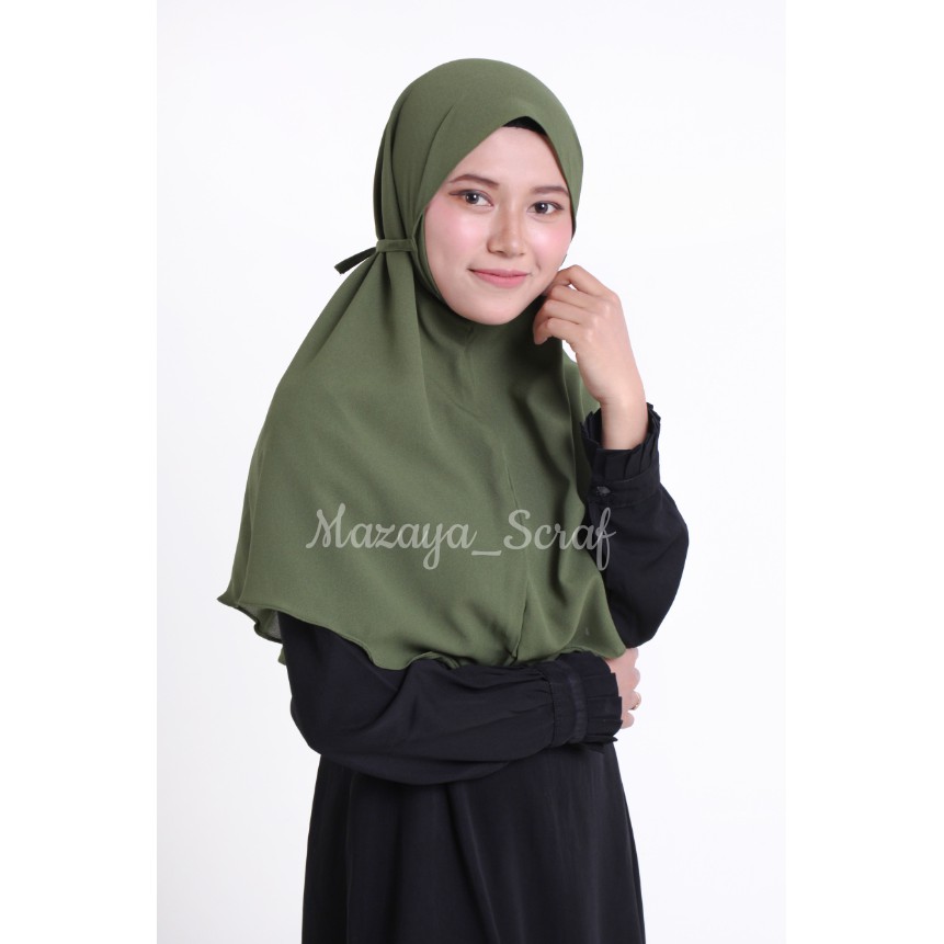 Kerudung Bergo Maryam/Hijab Bergo Maryam/Jilbab Bergo Maryam