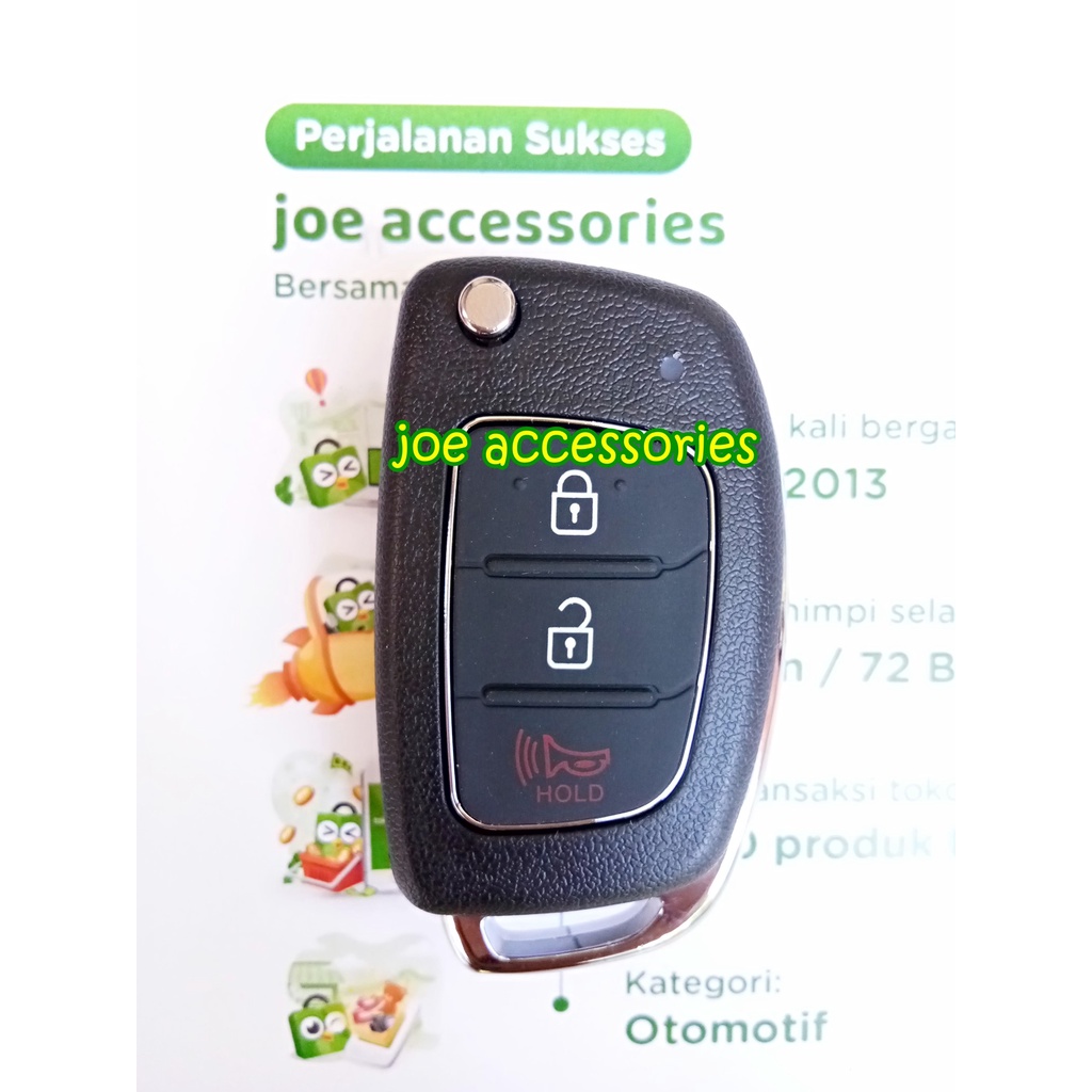 casing kunci lipat flipkey tucson 3tombol