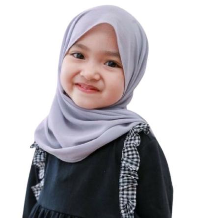 Pashmina Tali Anak / Pashmina Anak Instan / Pasmina Anak 2-10th