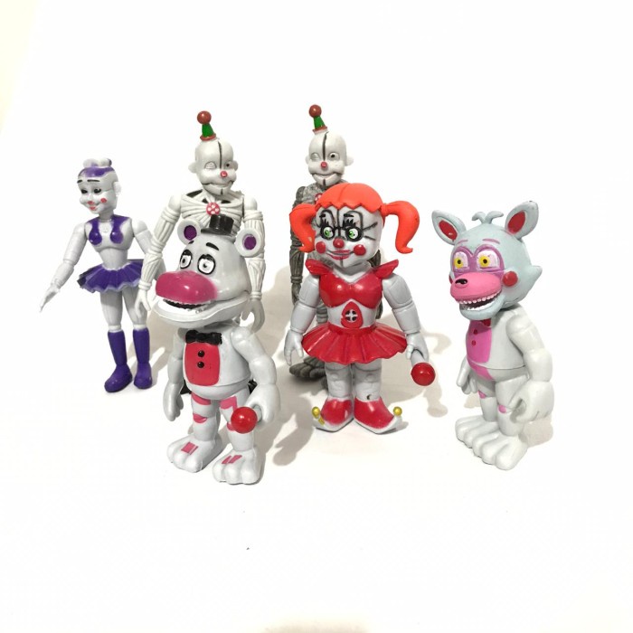 Generasi Tiga - REAL Figure Set five Night at freddy / Figure FNAF