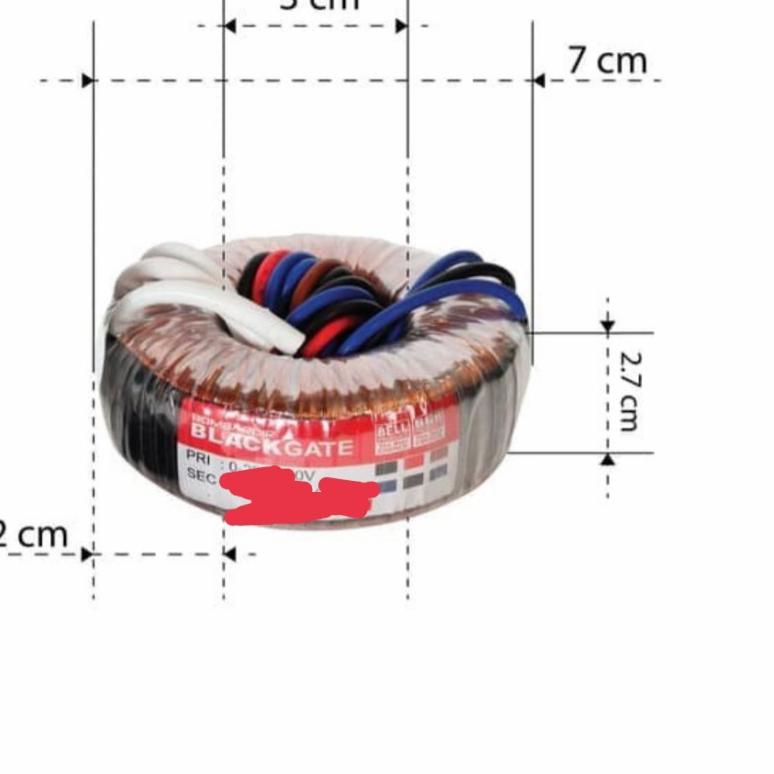 ♘ TRAFO BLACKGATE TOROID 1,5A 15V CT BOMBARDIR BLACKGATE TRAVO DONUT 1.5A 15 V CT 15 VOLT V TRAVO TO