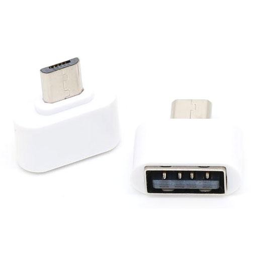 

PROMO - JETTING Mini OTG Adapter Micro USB ke USB Female - V8 - White