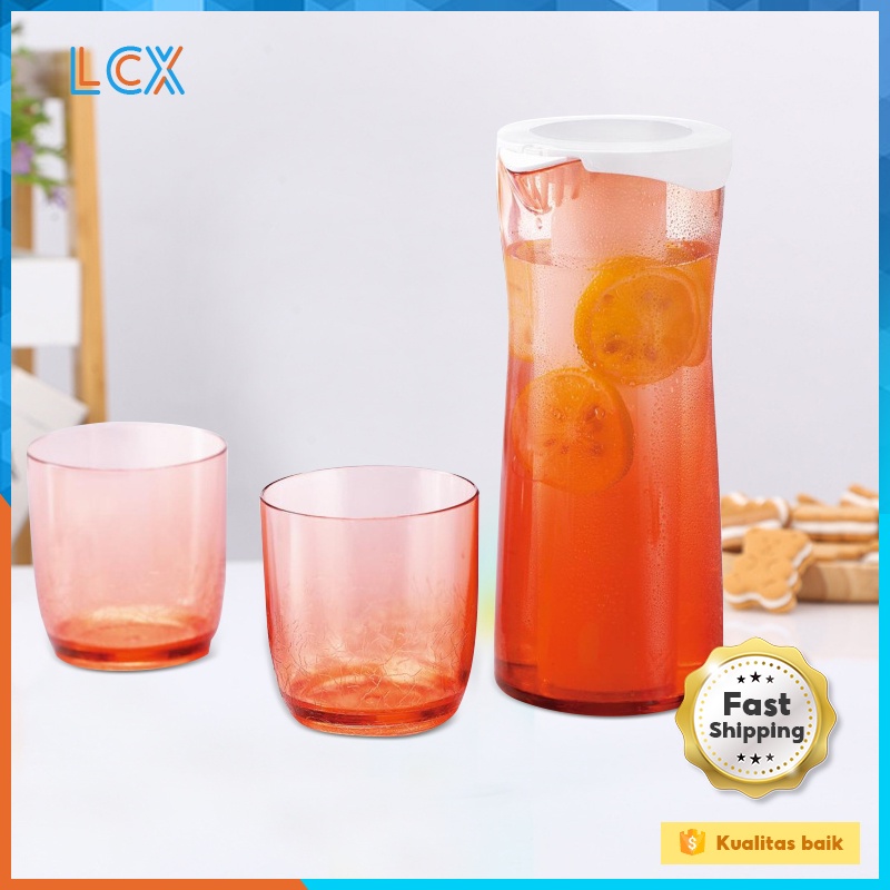 LCX Teko Plastik Ceret/Teko Plastik Tempat Air Minum Mineral Eskan Pitcher