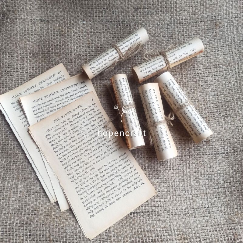 

Kertas Vintage Old Paper | Novel Inggris Untuk Journaling Journal | Old Paper Scrapbook